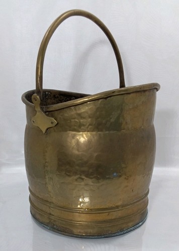 Vintage brass metal - metal, fireside