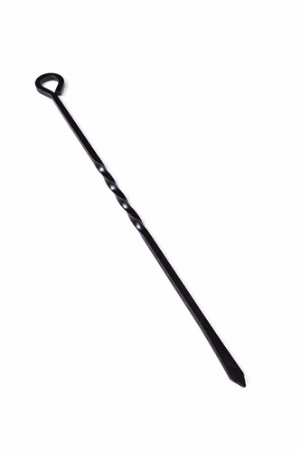 Black fire poker with - poker,