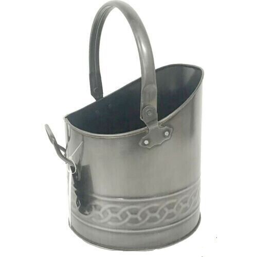Iron coal hod - coal, 29cm