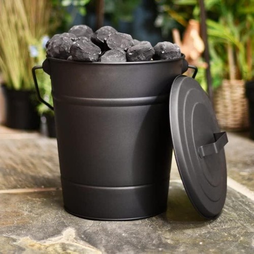 12l metal ash bucket - 12l,