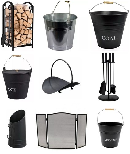 Fireside fireplace coal bucket - fireplace,