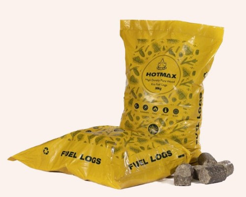 Hotmax recycled wood heat logs - hotmax,