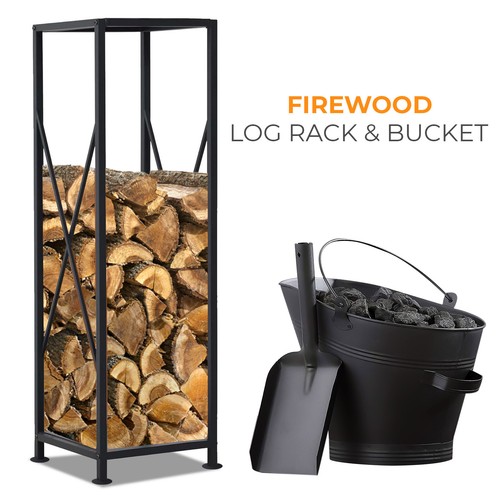 Black steel bucket shovel - bucket,