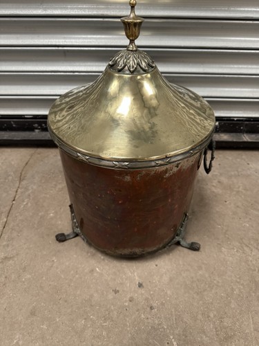 Irish coal scuttle round - irish, 12”
