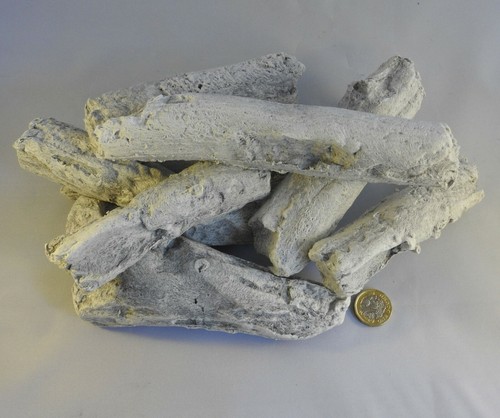 Gas fire driftwood logs coal - gas,