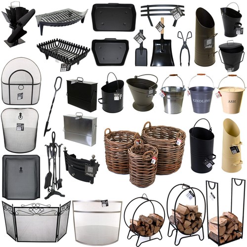 Fireside fireplace coal bucket - coal,