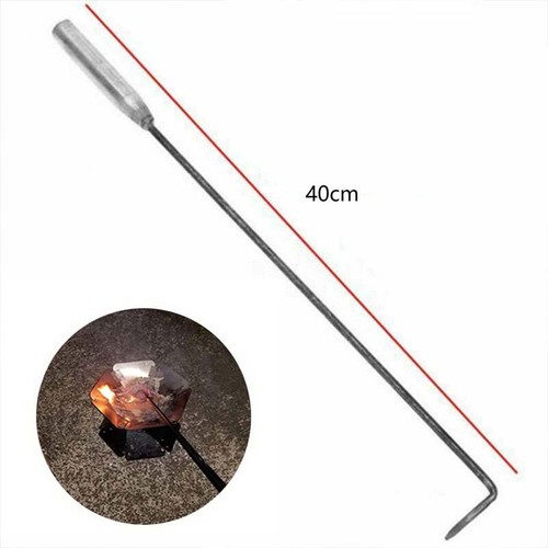 40cm metal poker - metal, coal